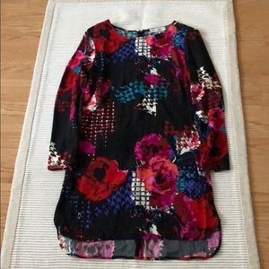 Wayf Long Sleeve Shift Dress